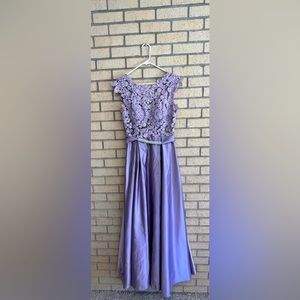Lavender princess dress